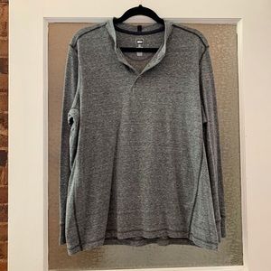 REI long sleeve Henley shirt